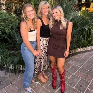 Tecovas Abby Crimson Red Cowgirl Boot